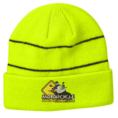 Big Accessories Reflective Cuffed Beanie Thumbnail