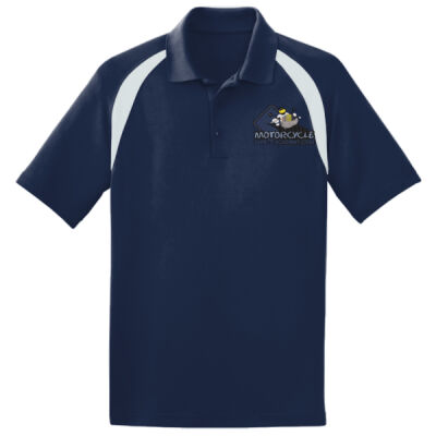 Sport Tek Dry Zone Colorblock Raglan Polo Thumbnail