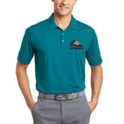 NIKE Dri FIT Vertical Mesh Polo Thumbnail