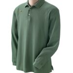 PAMSA Devon & Jones Men’s  Pima Piqué Long-Sleeve Polo Thumbnail